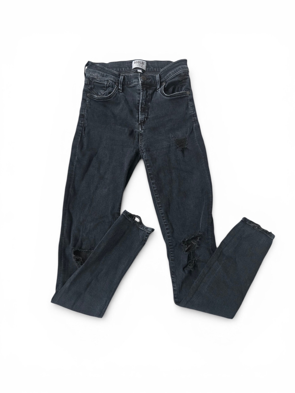 AGOLDE Sophie High-Rise Skinny Crop Jeans